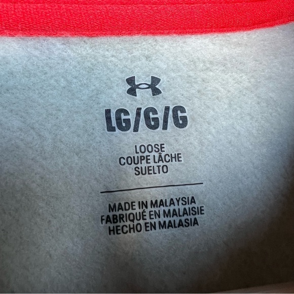 Under Armour Project Rock Women’s Veteran’s Patch Green Camouflage Hoodie, Large - Picture 9 of 14